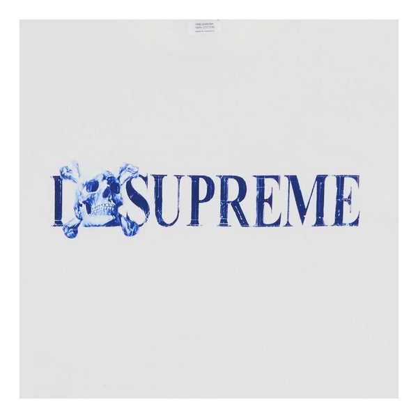 Supreme Skull Tee White by Supreme - NWAHYPE No.1 for streetwear T-Shirts in USA