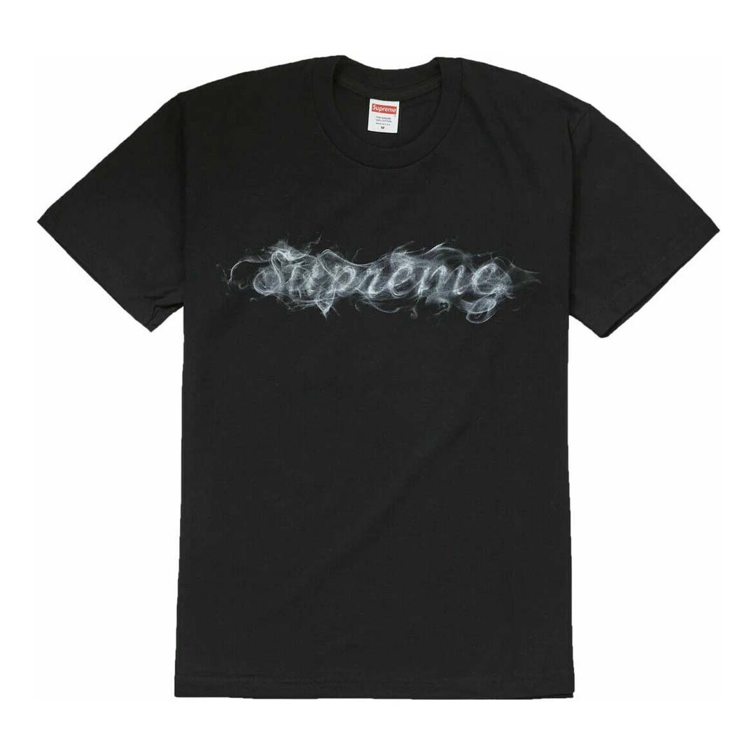 Supreme Smoke Tee Black by Supreme - NWAHYPE No.1 for streetwear T-Shirts in USA