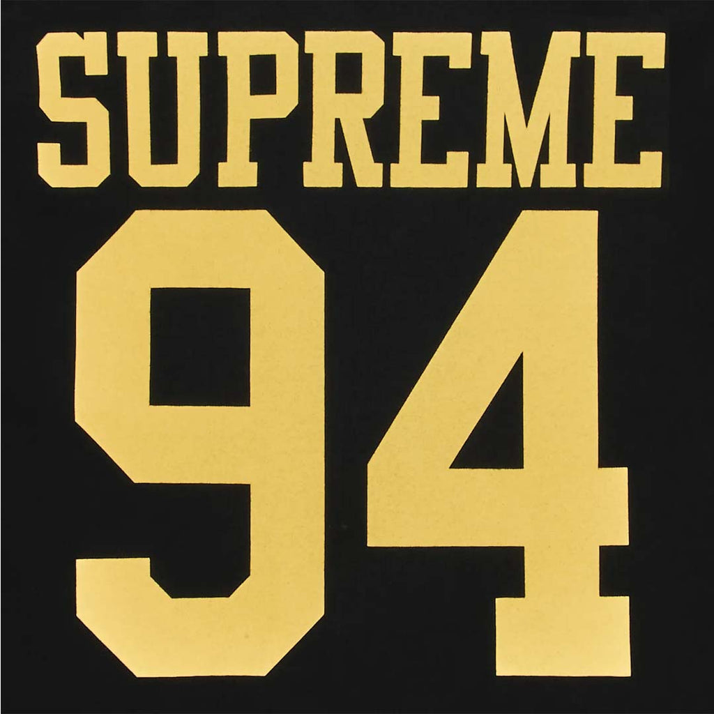 Supreme Split S/S Football Top Black Yellow Blue by Supreme - NWAHYPE No.1 for streetwear T-Shirts in USA