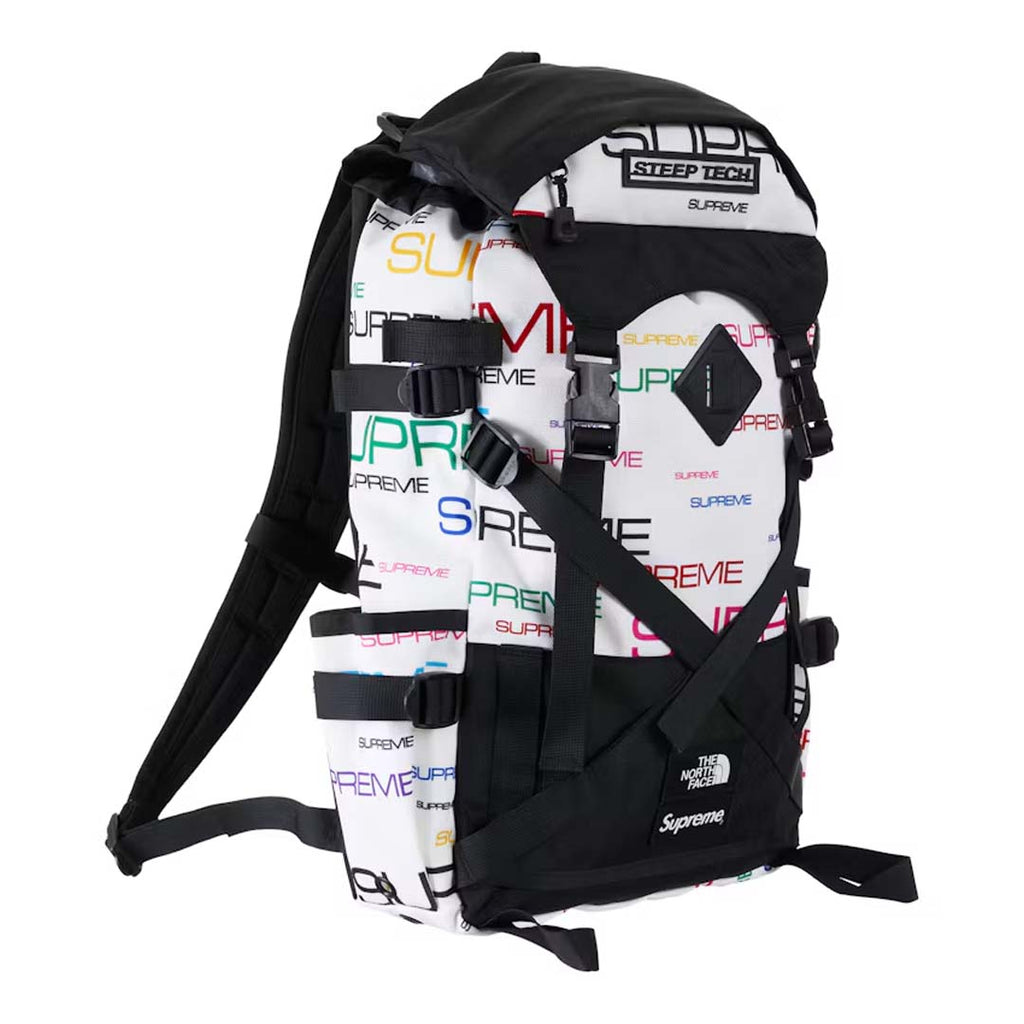 Supreme The North Face Steep Tech Backpack White Multi by Supreme - NWAHYPE No.1 for streetwear Accessories in USA