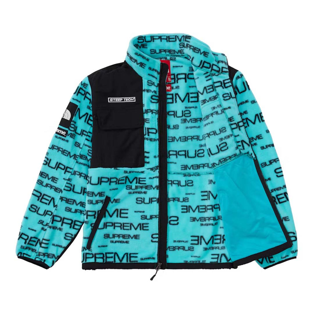 Supreme The North Face Steep Tech Fleece Jacket Teal Blue by Supreme - NWAHYPE No.1 for streetwear Hoodies in USA