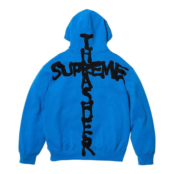 Supreme Thrasher Zip Up Hoodie Blue by Supreme - NWAHype No.1 for streetwear Hoodies in USA