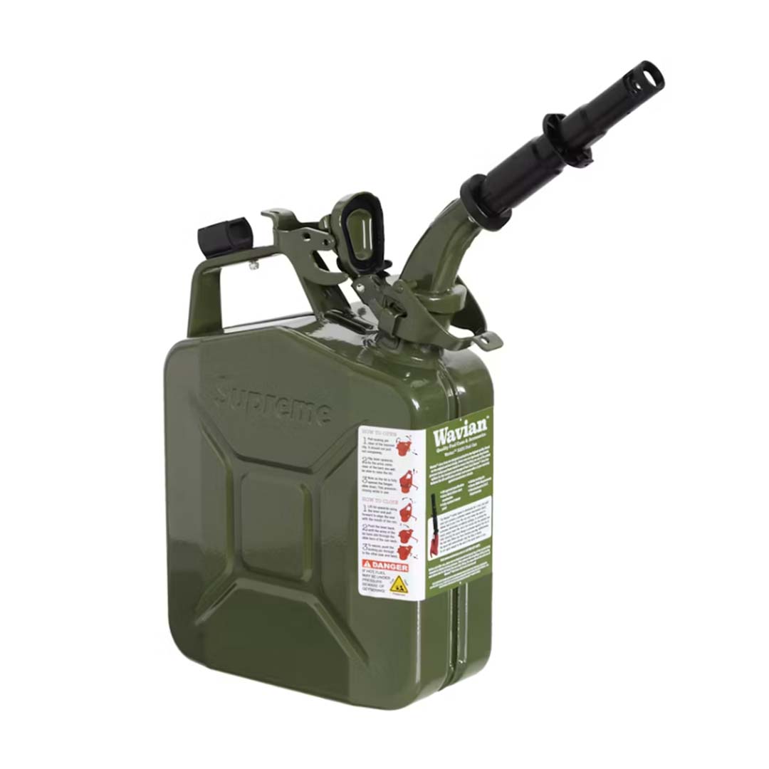Supreme Wavian 5L Jerry Can Green by Supreme - NWAHYPE No.1 for streetwear Accessories in USA