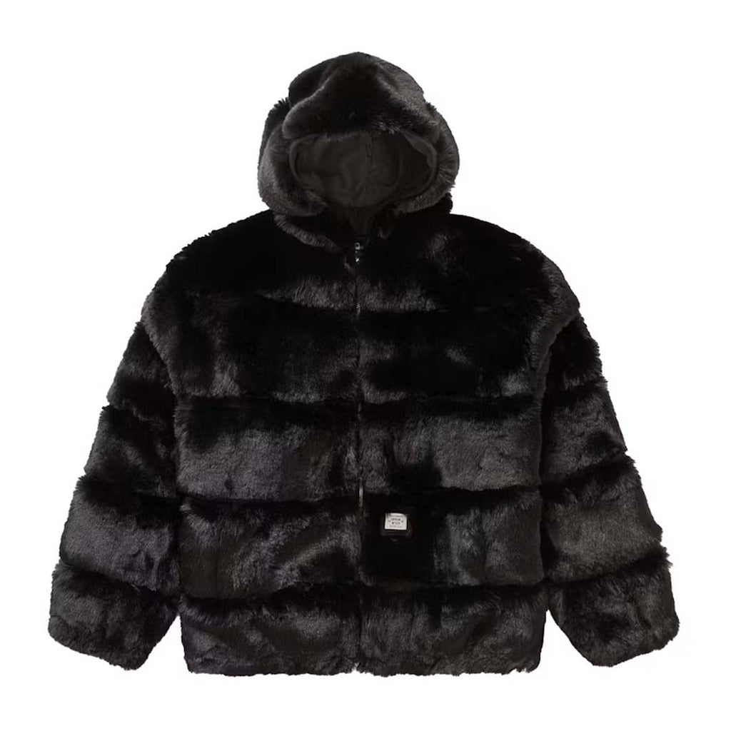 Supreme WTAPS Faux Fur Hooded Jacket Black by Supreme - NWAHYPE No.1 for streetwear Hoodies in USA