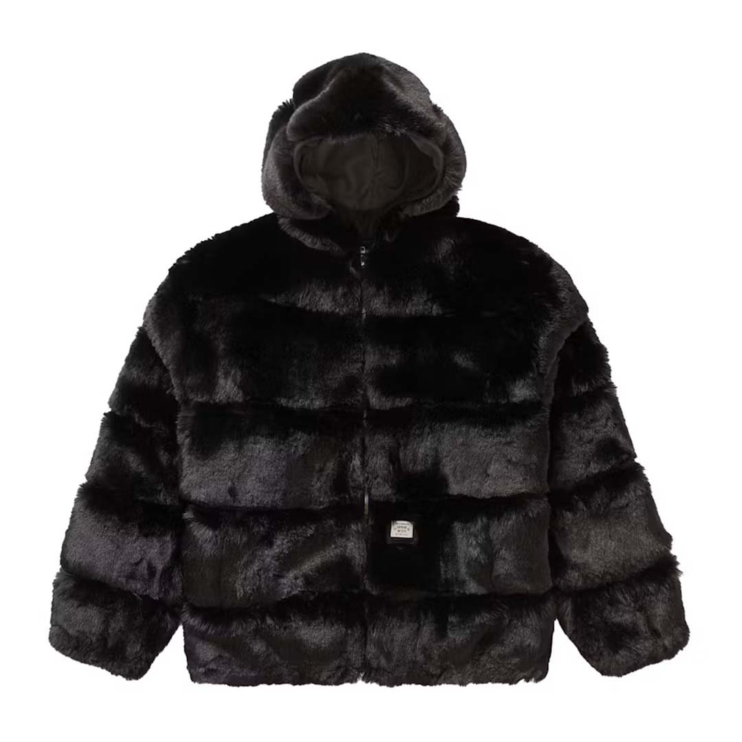 Supreme WTAPS Faux Fur Hooded Jacket Black by Supreme - NWAHYPE No.1 for streetwear Hoodies in USA
