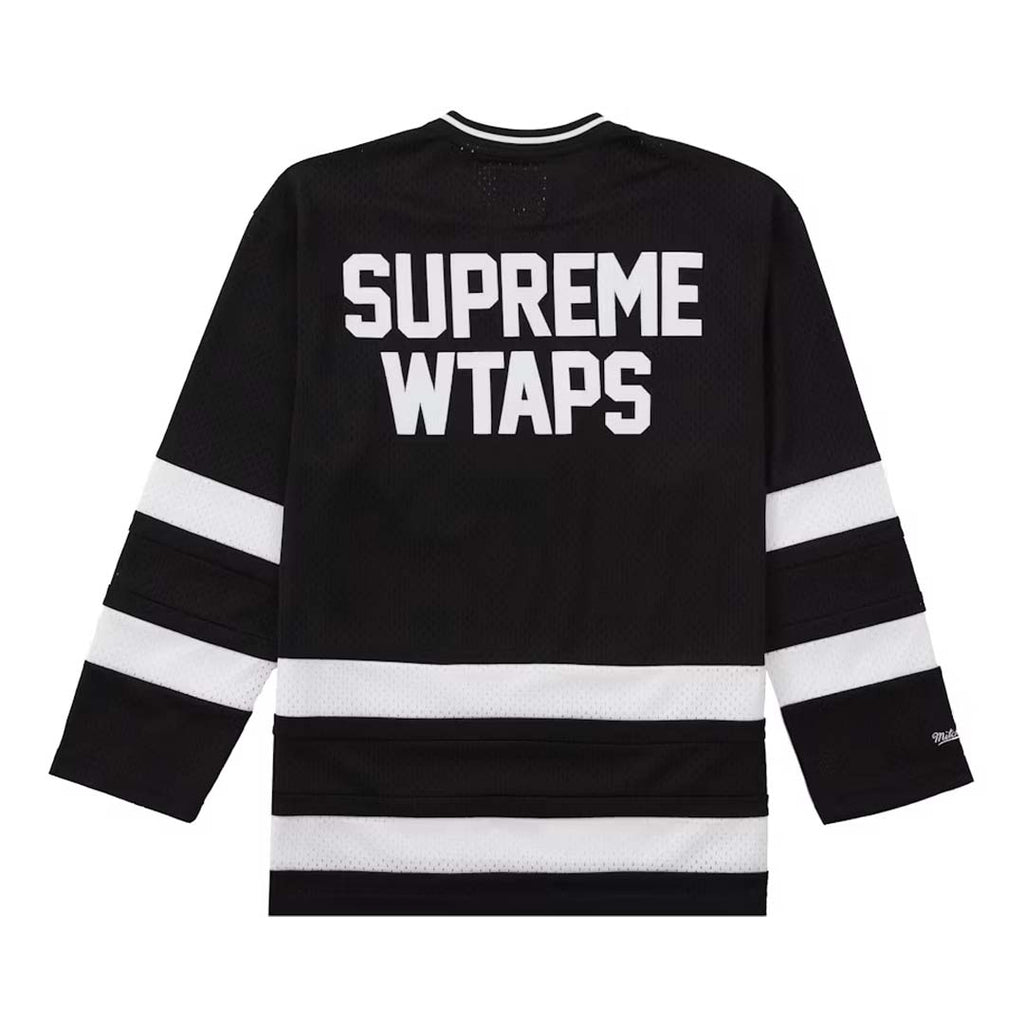 Supreme WTAPS Mitchell & Ness Hockey Jersey Black by Supreme - NWAHYPE No.1 for streetwear T-Shirts in USA