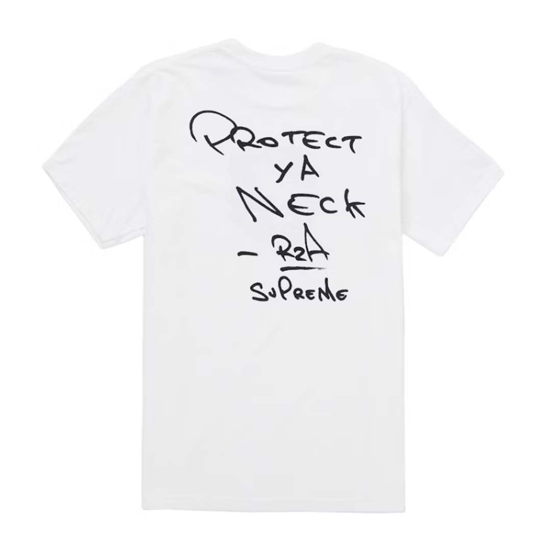 Supreme Wu Tang Clan Tee White by Supreme - NWAHYPE No.1 for streetwear T-Shirts in USA