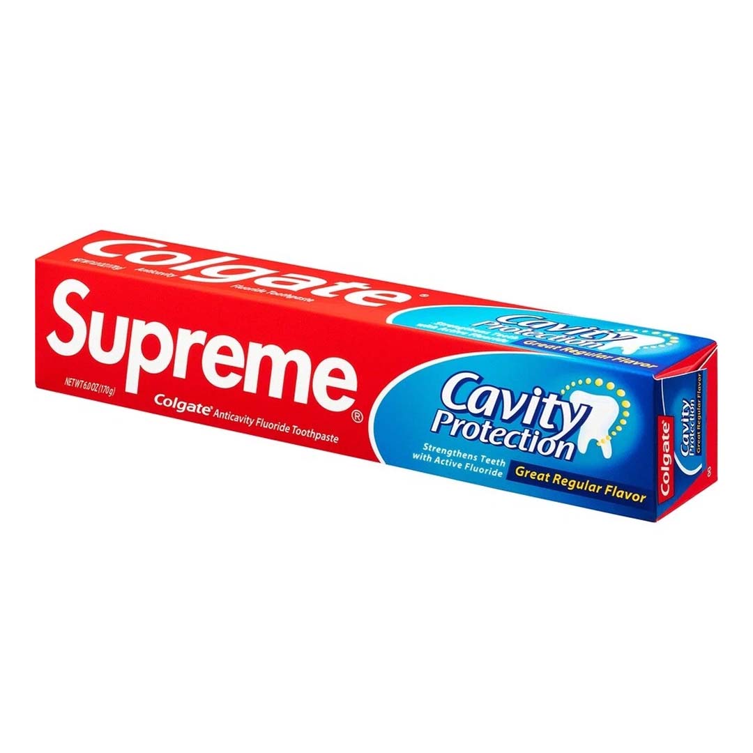Supreme x Colgate Toothpaste (Not Fit For Human Use) by Supreme - NWAHYPE No.1 for streetwear Accessories in USA