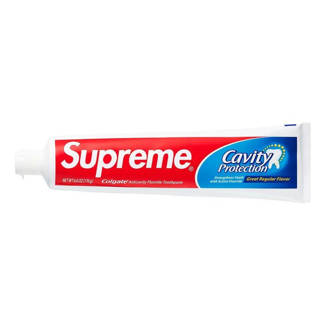 Supreme x Colgate Toothpaste (Not Fit For Human Use) by Supreme - NWAHYPE No.1 for streetwear Accessories in USA
