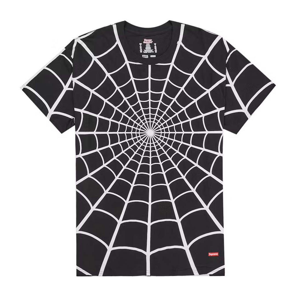 Supreme x Hanes Spider-Man Tagless Tees (2 Pack) 'Black' by Supreme - NWAHYPE No.1 for streetwear T-Shirts in USA