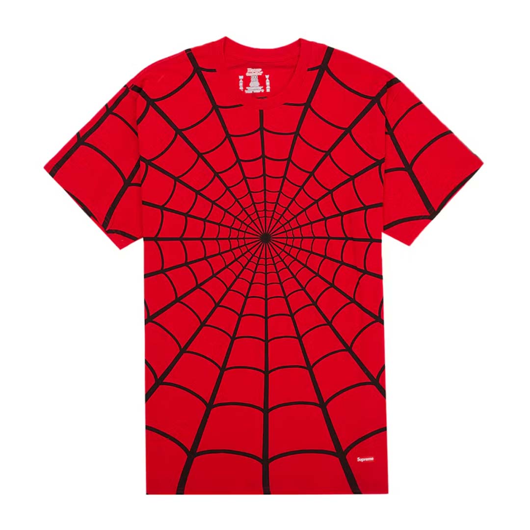 Supreme x Hanes Spider-Man Tagless Tees (2 Pack) 'Red' by Supreme - NWAHYPE No.1 for streetwear T-Shirts in USA