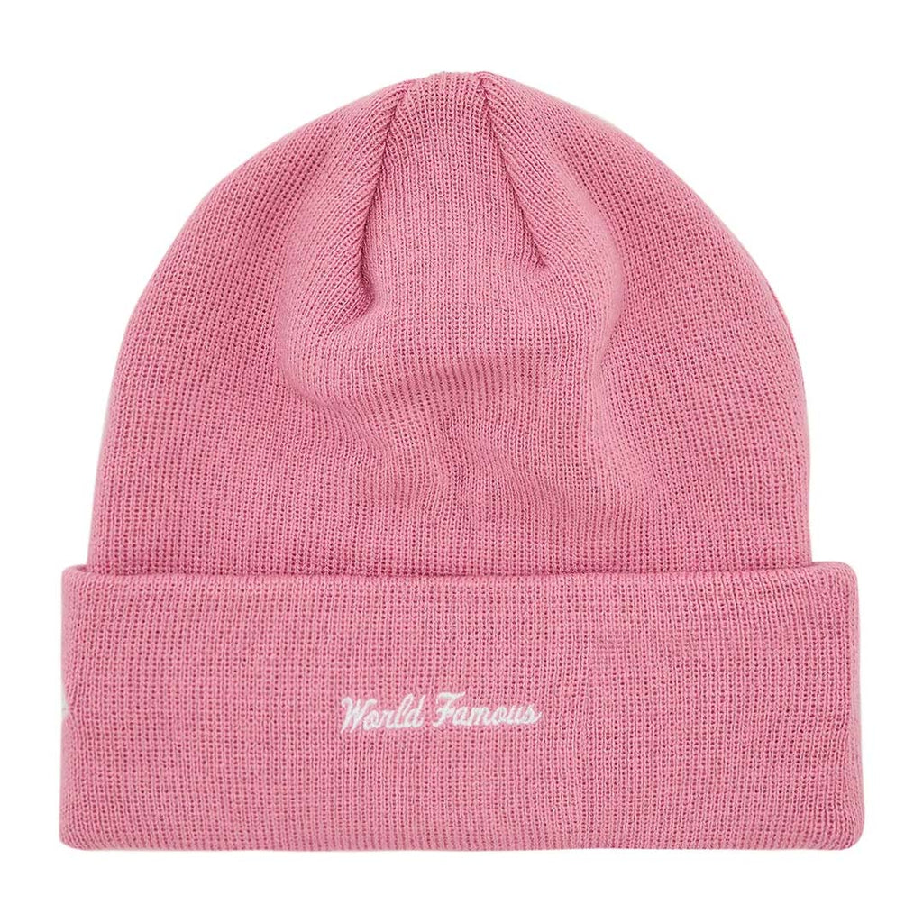 Supreme x New Era Box Logo Beanie 'Dusty Pink' by Supreme - NWAHype No.1 for streetwear Beanies in USA