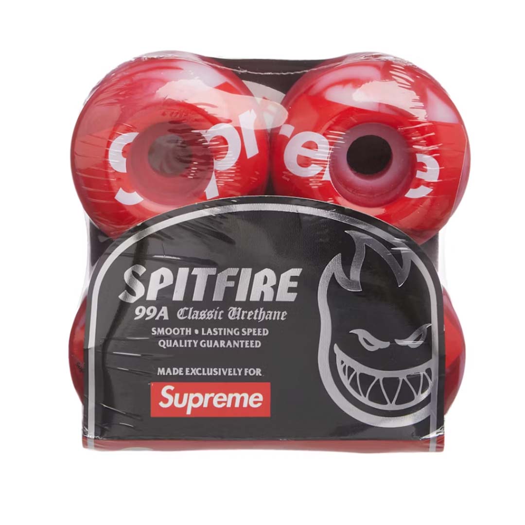 Supreme x Spitfire Shop Logo Wheels Red by Supreme - NWAHYPE No.1 for streetwear Accessories in USA