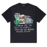 Homme Femme Truck Stop Tee Black