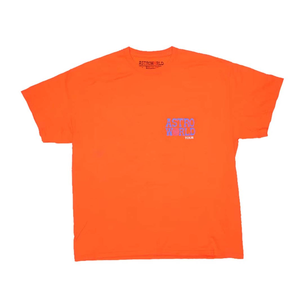 Travis Scott Astroworld NY MSG Exclusive Tee Orange by Travis Scott - NWAHype No.1 for streetwear T-Shirts in USA