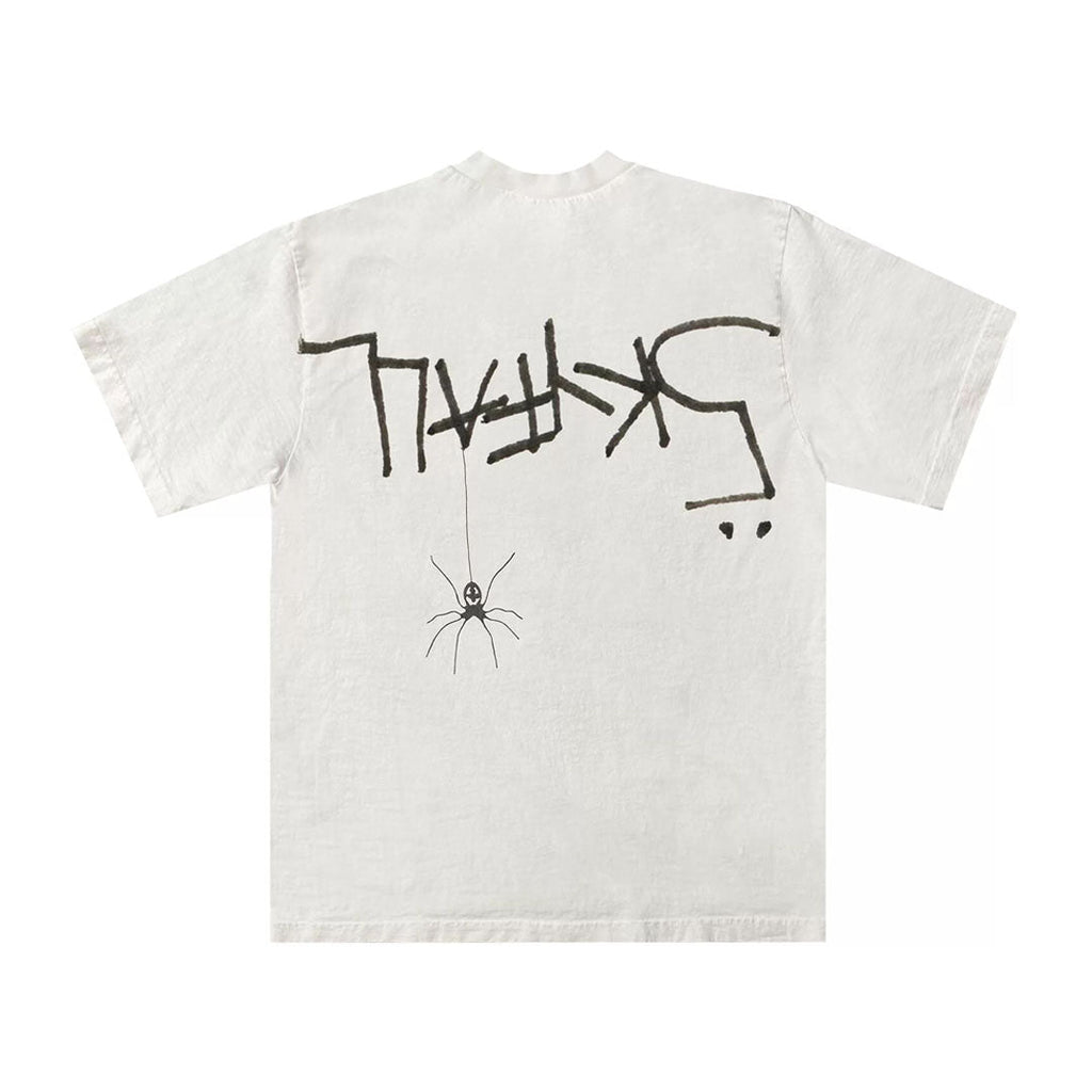 Travis Scott Cactus Jack x Sp5der Days Before Rodeo II Tee White by Travis Scott - NWAHype 1 for streetwear T-Shirts in USA