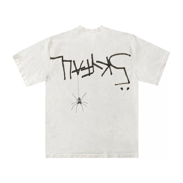 Travis Scott Cactus Jack x Sp5der Days Before Rodeo II Tee White by Travis Scott - NWAHype 1 for streetwear T-Shirts in USA