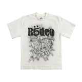 Travis Scott Cactus Jack x Sp5der Days Before Rodeo III Tee White by Travis Scott - NWAHype 1 for streetwear T-Shirts in USA