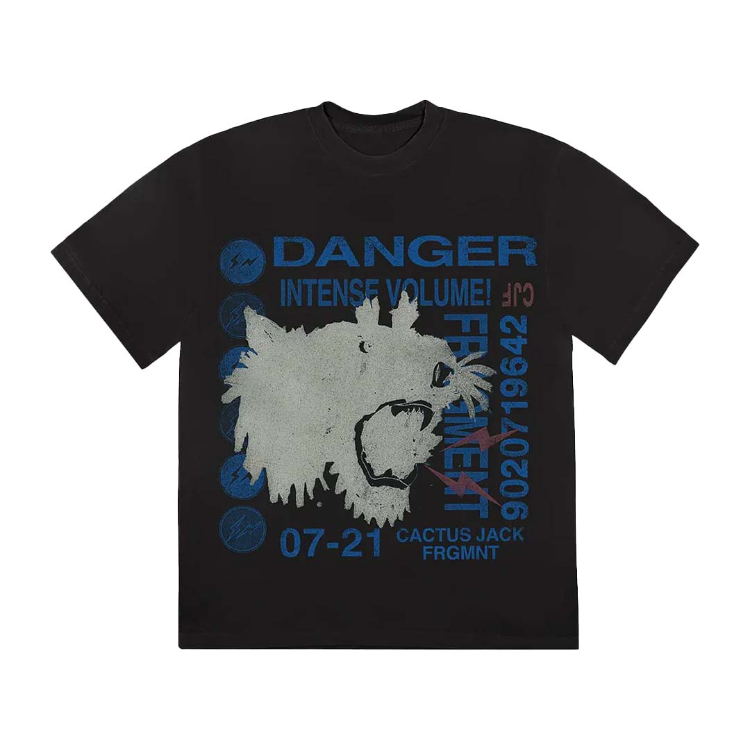Travis Scott Danger Tee Black by Travis Scott - NWAHype 1 for streetwear T-Shirts in USA