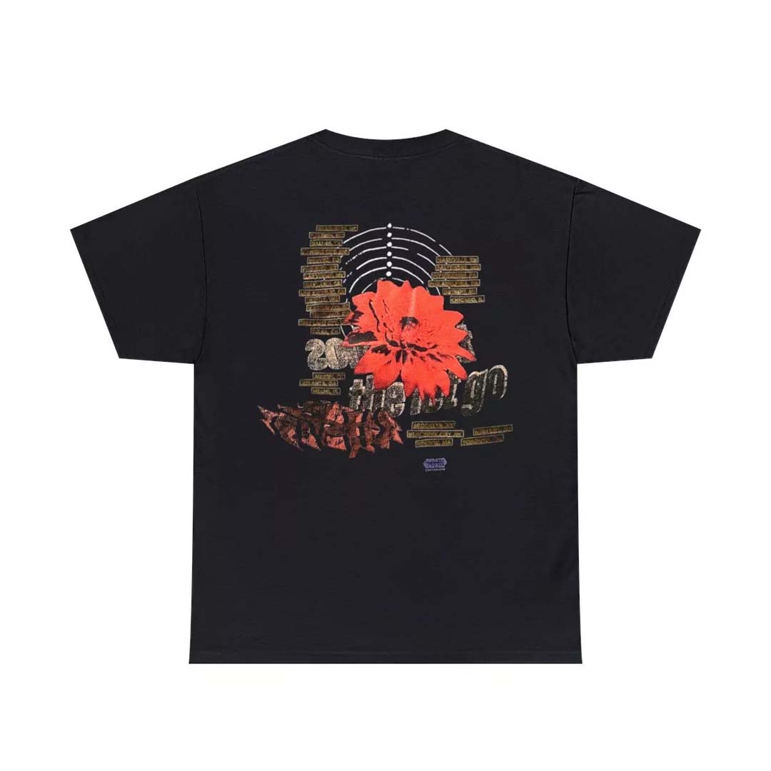 Travis Scott Delresto Tour Tee Black by Travis Scott - NWAHype 1 for streetwear T-Shirts in USA
