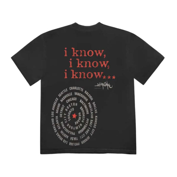 Travis Scott Face Tee Black by Travis Scott - NWAHYPE No.1 for streetwear T-Shirts in USA