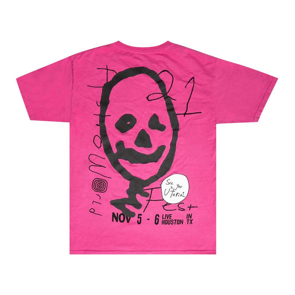 Travis Scott Other Side Tee Pink by Travis Scott - NWAHYPE No.1 for streetwear T-Shirts in USA