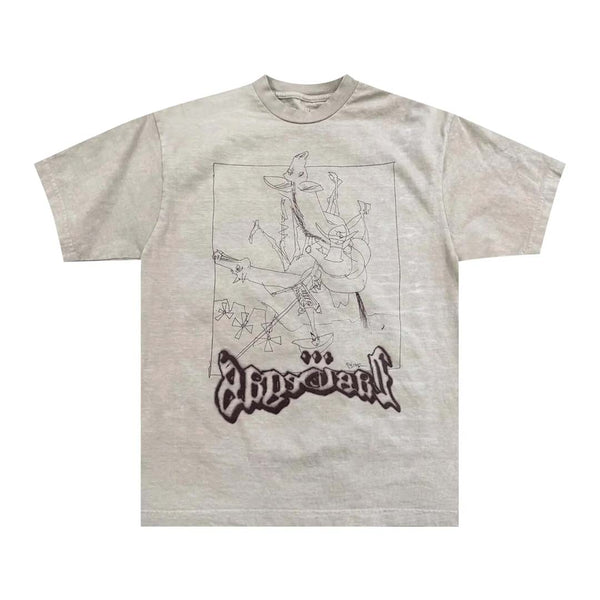Travis Scott Ralph Steadman Sketch Tee Beige by Travis Scott - NWAHYPE No.1 for streetwear T-Shirts in USA