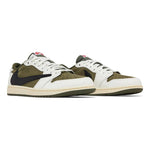 Travis Scott x Air Jordan 1 Retro Low OG SP 'Reverse Olive / Medium Olive' by Travis Scott - NWAHype No.1 for streetwear
