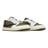 Travis Scott x Air Jordan 1 Retro Low OG SP 'Reverse Olive / Medium Olive' by Travis Scott - NWAHype No.1 for streetwear