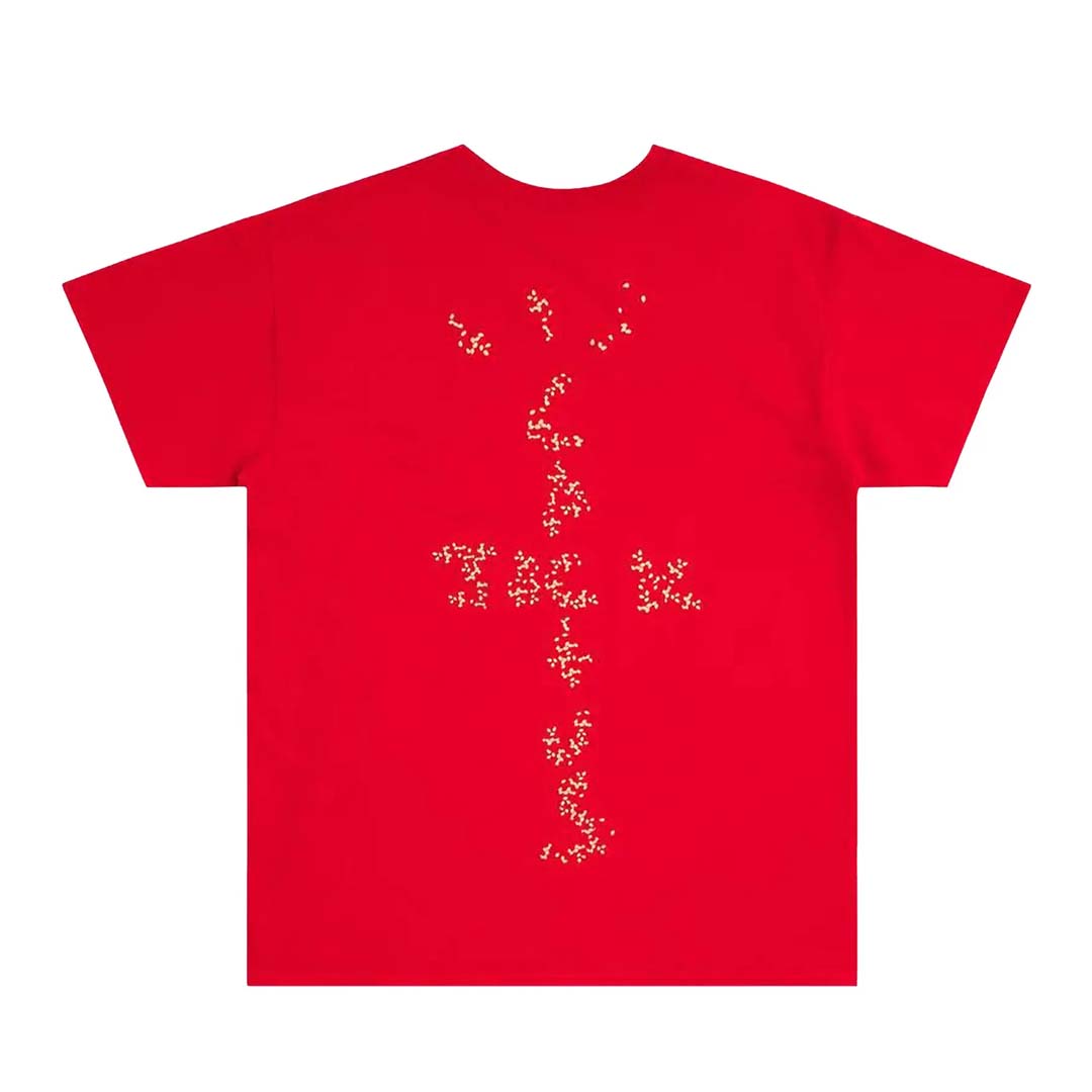 Travis Scott x Mcdonalds Sesame Cactus Jack Tee Red Brown by Travis Scott - NWAHYPE No.1 for streetwear T-Shirts in USA