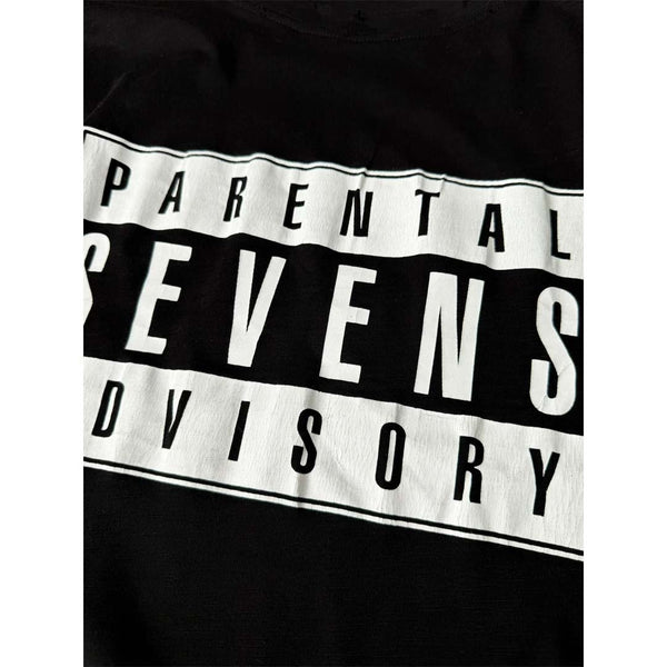 Triple Sevens Advisory Faded Black Tee by Triple Sevens - NWAHYPE No.1 for streetwear T-Shirts in USA