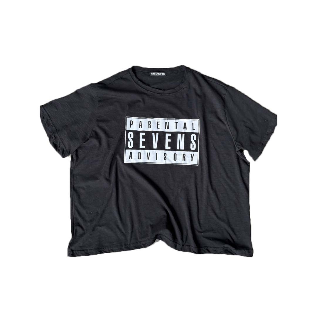 Triple Sevens Advisory Faded Black Tee by Triple Sevens - NWAHYPE No.1 for streetwear T-Shirts in USA