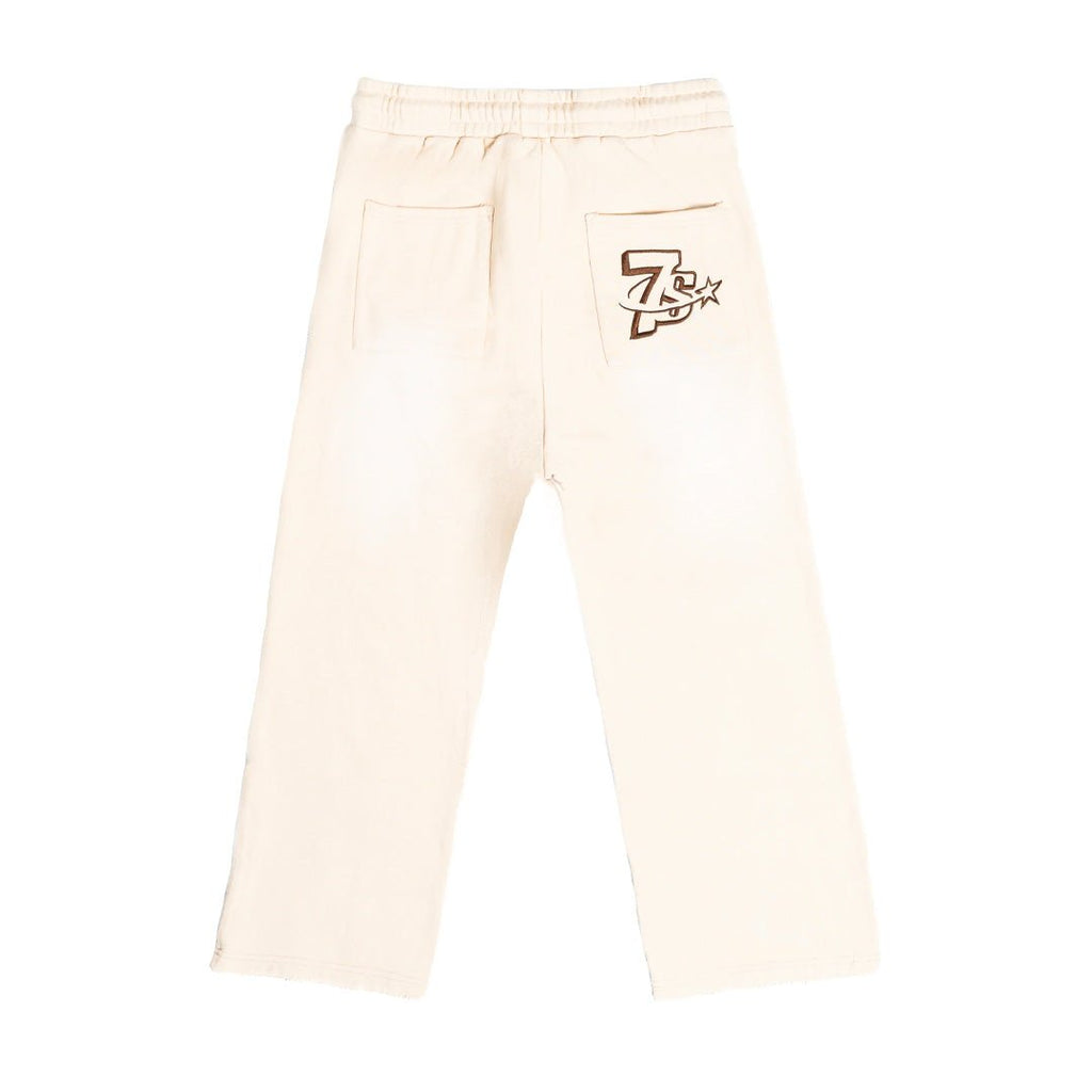 Triple Sevens All Star Sweatpants Brown Cream by Triple Sevens - NWAHype 1 for streetwear Pants in USA