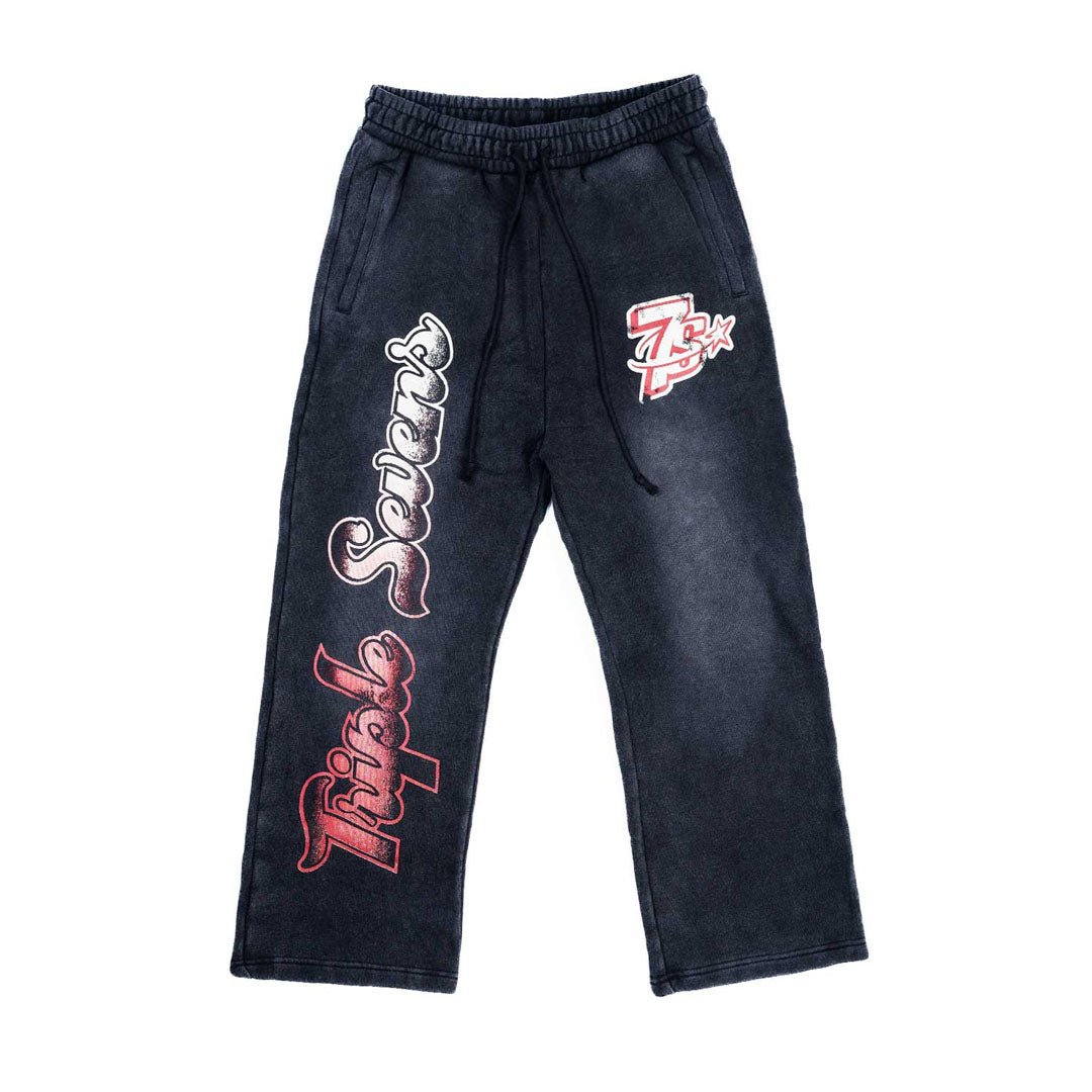 Triple Sevens All Star Sweats Vintage Black by Triple Sevens - NWAHype 1 for streetwear Pants in USA