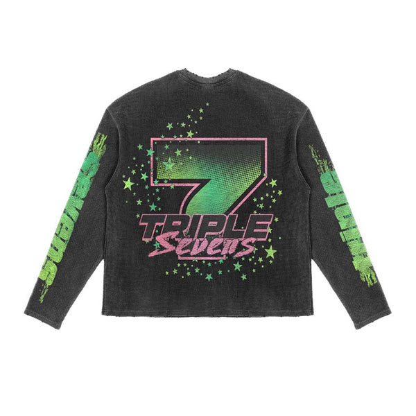 Triple Sevens All Star V2 Thermal LS Black Green by Triple Sevens - NWAHYPE No.1 for streetwear T-Shirts in USA