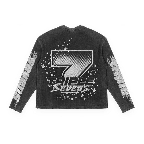 Triple Sevens All Star V2 Thermal LS Black White by Triple Sevens - NWAHYPE No.1 for streetwear T-Shirts in USA