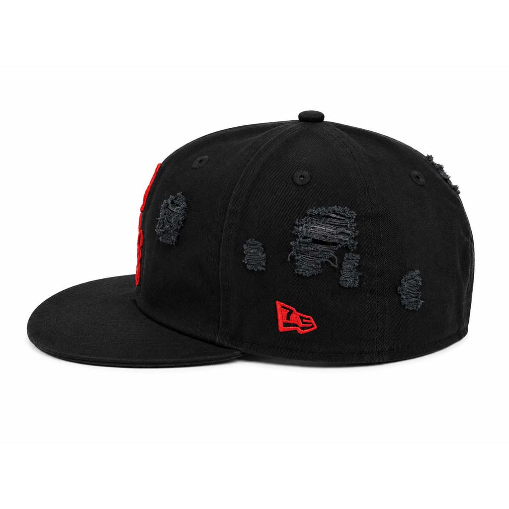 Triple Sevens Black Red Snapback Hat Sevs by Triple Sevens - NWAHYPE No.1 for streetwear Hats in USA