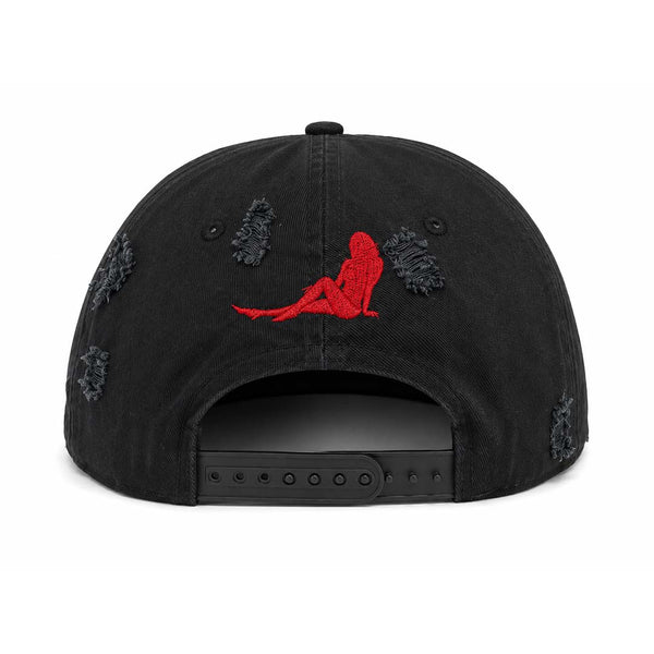 Triple Sevens Black Red Snapback Hat Sevs by Triple Sevens - NWAHYPE No.1 for streetwear Hats in USA