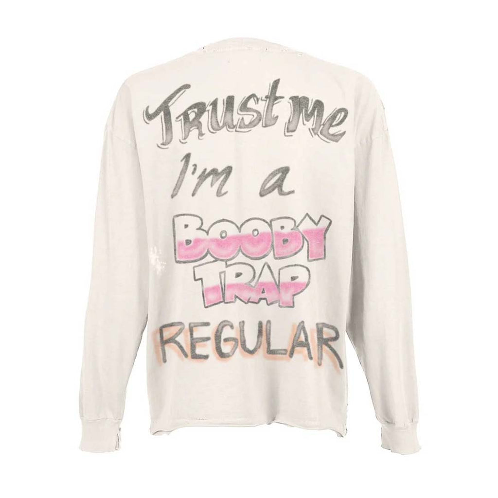 Triple Sevens Booby Trap Long Sleeve Tee White by Triple Sevens - NWAHYPE No.1 for streetwear T-Shirts in USA