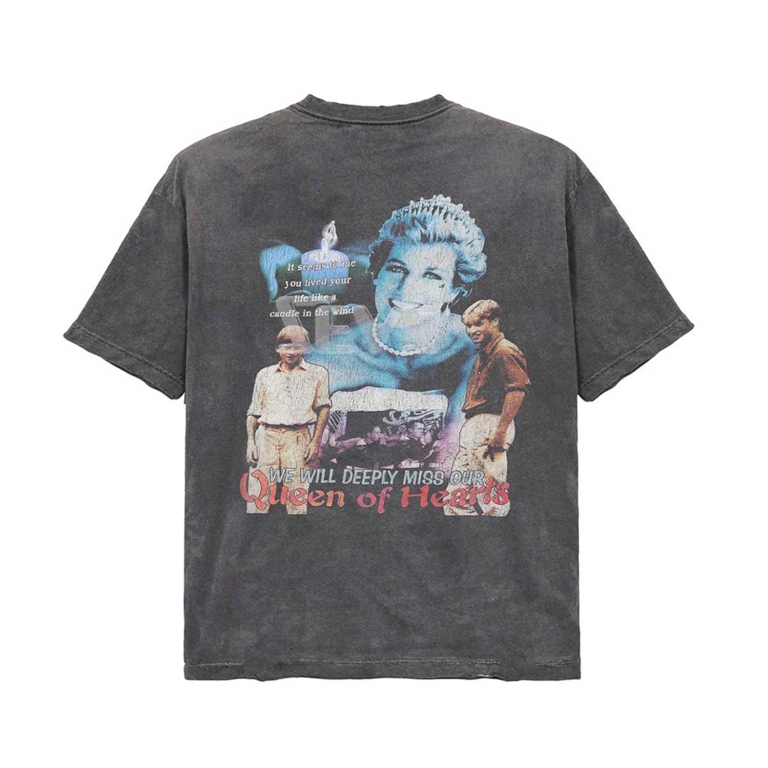 Triple Sevens Diana Grey Wash Tee by Triple Sevens - NWAHYPE No.1 for streetwear T-Shirts in USA