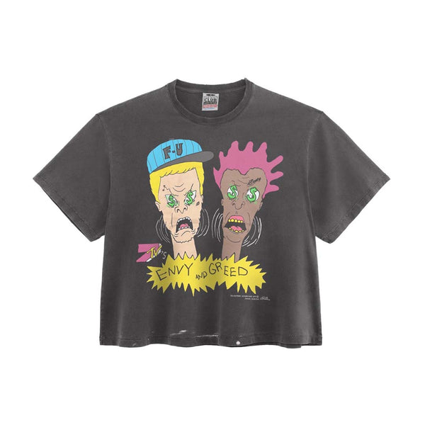 Triple Sevens Envy and Greed Faded Black Tee by Triple Sevens - NWAHYPE No.1 for streetwear T-Shirts in USA