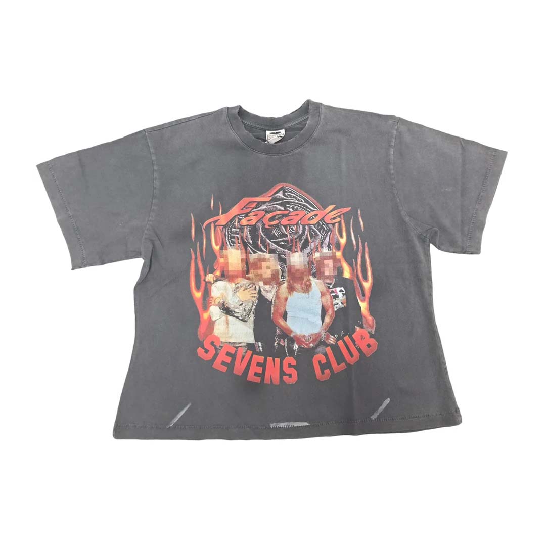 Triple Sevens Flamerock Grey Tee by Triple Sevens - NWAHYPE No.1 for streetwear T-Shirts in USA