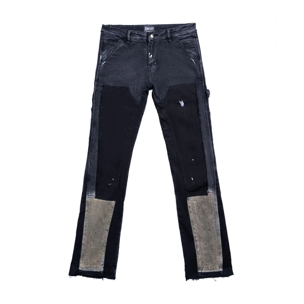 Triple Sevens Flared Denim Black by Triple Sevens - NWAHype 1 for streetwear Pants in USA