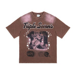 Triple Sevens Football Brown Tee by Triple Sevens - NWAHype 1 for streetwear T-Shirts in USA