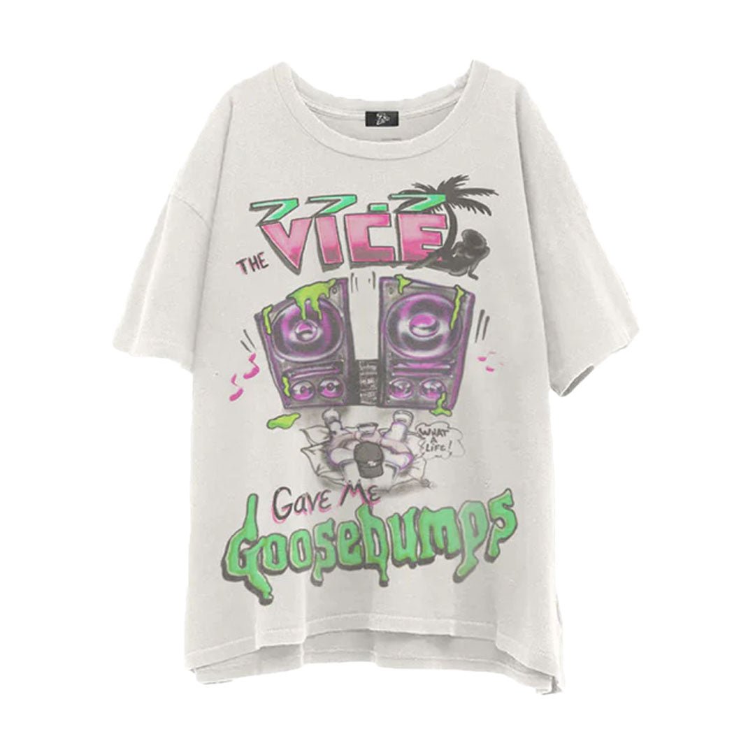 Triple Sevens Goosebumps White Tee by Triple Sevens - NWAHype 1 for streetwear T-Shirts in USA