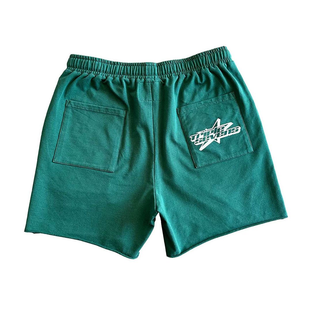 Triple Sevens Green Shorts by Triple Sevens - NWAHype No.1 for streetwear Shorts in USA