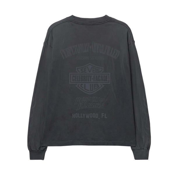 Triple Sevens Harley Long Sleeve Tee Faded Black by Triple Sevens - NWAHYPE No.1 for streetwear T-Shirts in USA