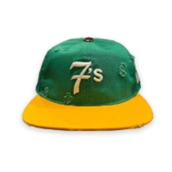 Triple Sevens Hat Green Yellow by Triple Sevens - NWAHYPE No.1 for streetwear Hats in USA