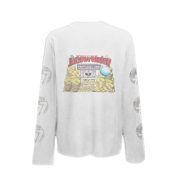 Triple Sevens Lucky Kiss White Tee by Triple Sevens - NWAHype 1 for streetwear T-Shirts in USA