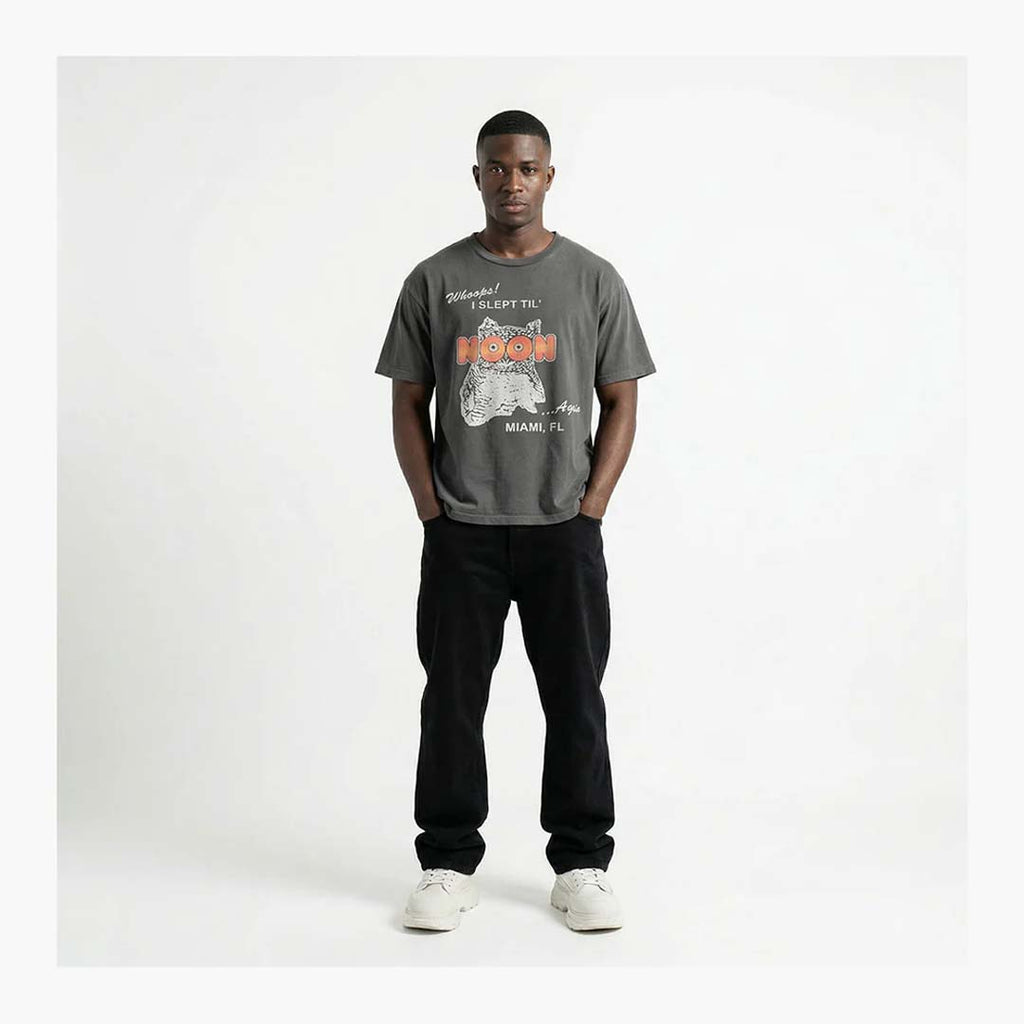 Triple Sevens Night Owl Faded Black Tee by Triple Sevens - NWAHYPE No.1 for streetwear T-Shirts in USA